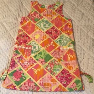Super fun Lily Pulitzer summer dress. Bright print, girls size 14. Cute dress!